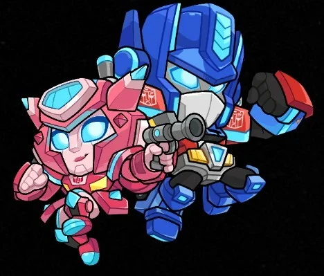 squad busters Transformers voice