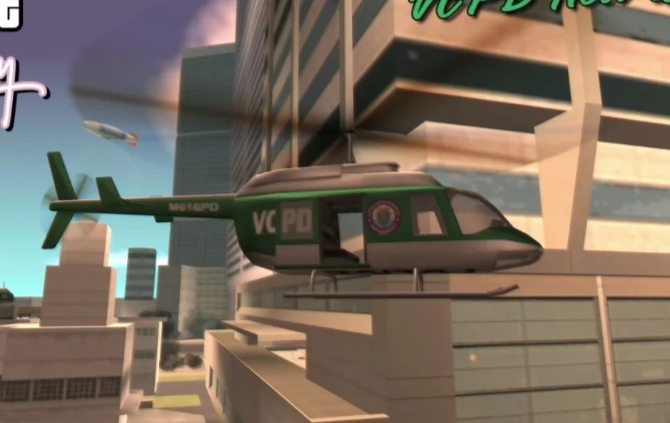Helicopter Police VCPD - GTA Vice City