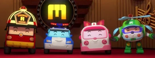 Robocar Poli characters (All Together)