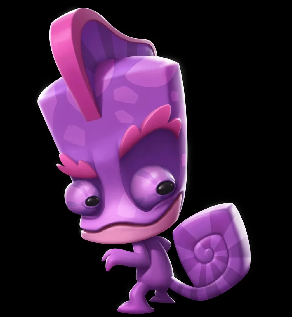 Larry The Chameleon (Zooba) (Con Voz De Gerardo García)