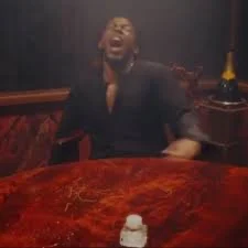 Kendrick Lamar crying on “u”