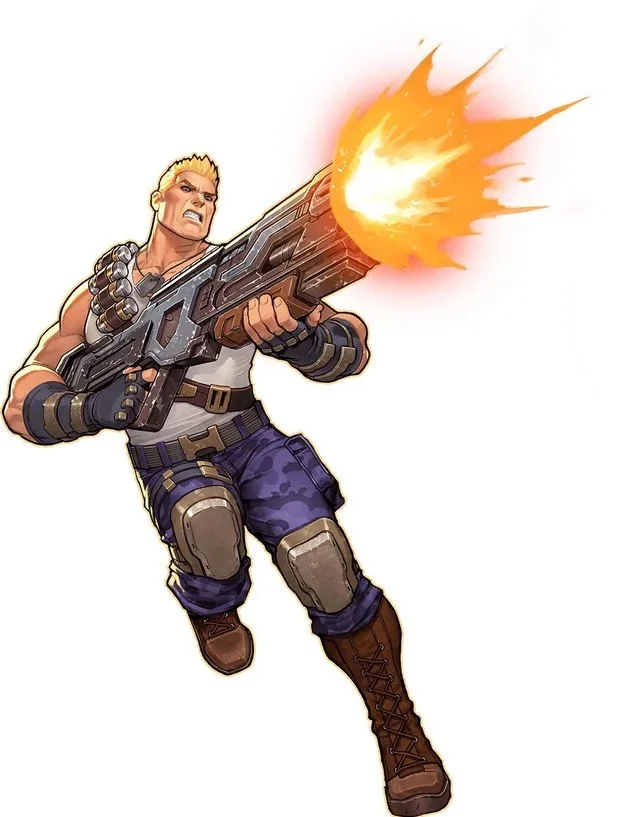 Bill Rizer (VA - Steve Blum) - Contra Operation Galuga