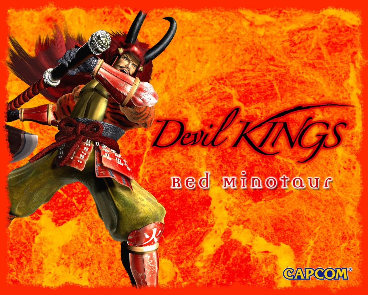 Red Minotaur Devil Kings 