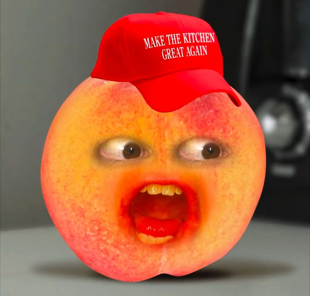 Anti-Woke Peach (Annoying Orange)