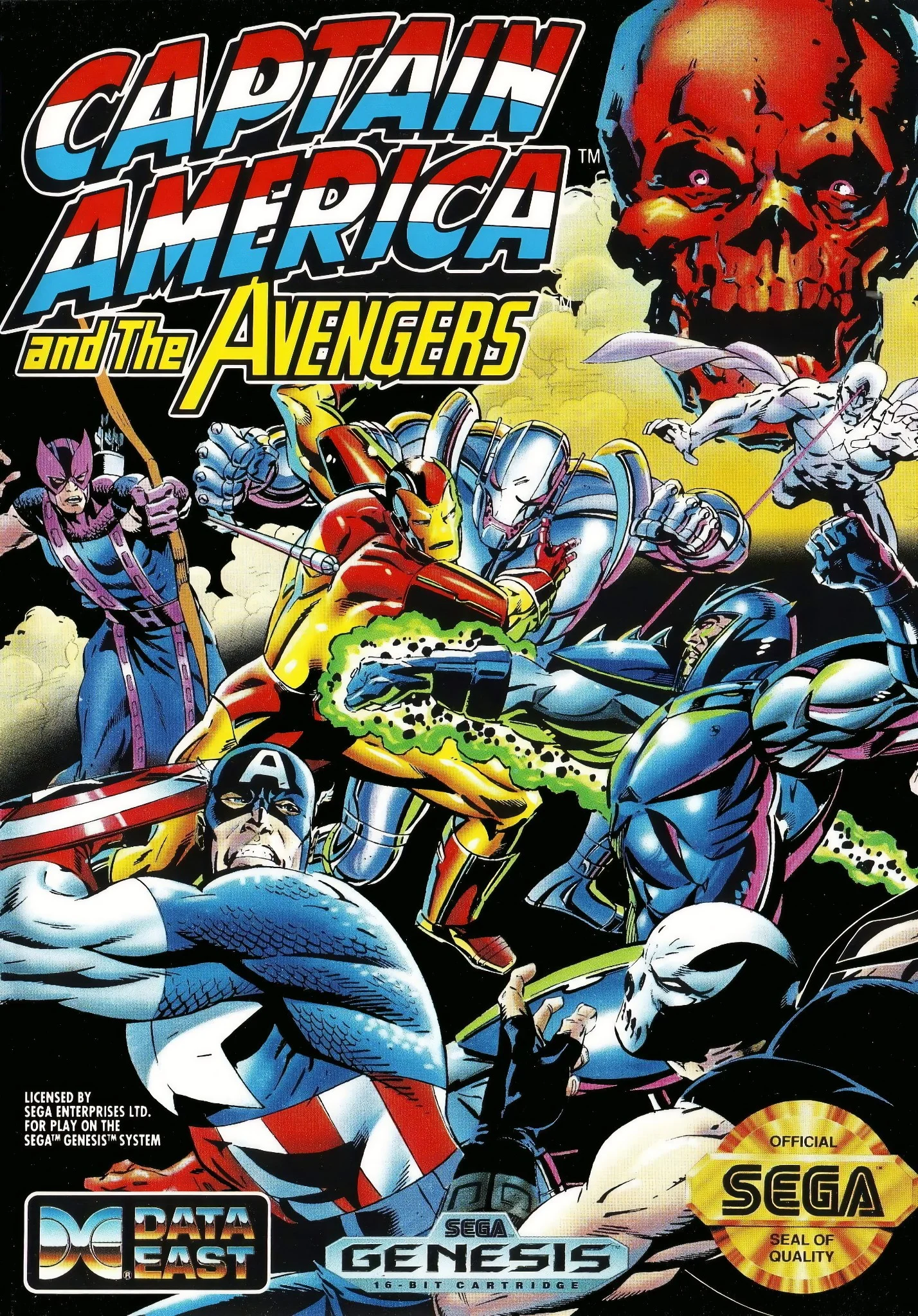Captain America And The Avengers (SEGA Genesis)