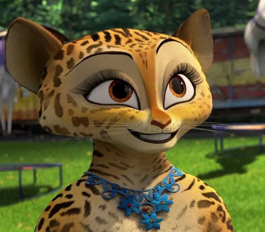 Gia (Jessica Chastain) (Dreamworks) (Madagascar 3: Europe's Most Wanted)