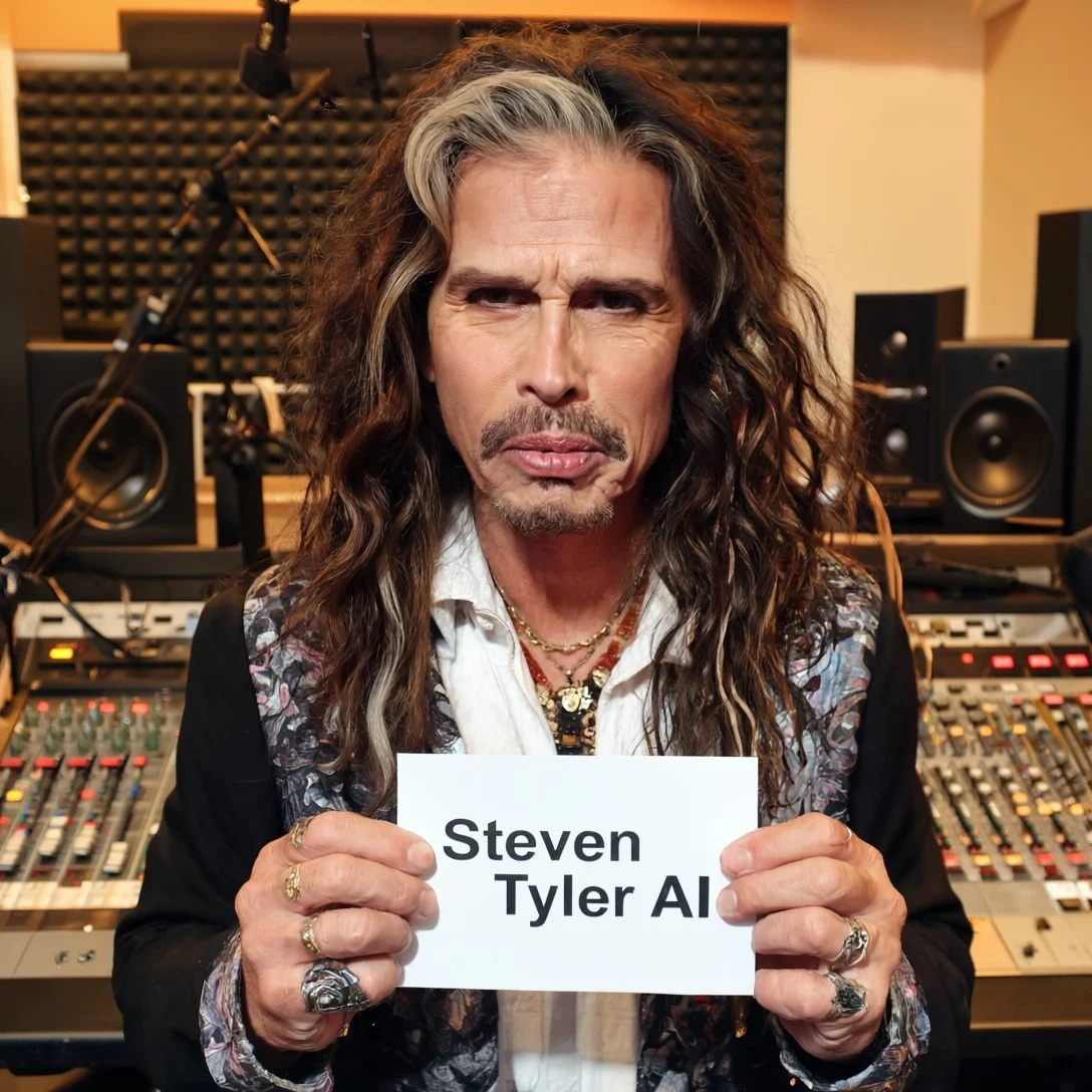 Steven Tyler 2025 studio model