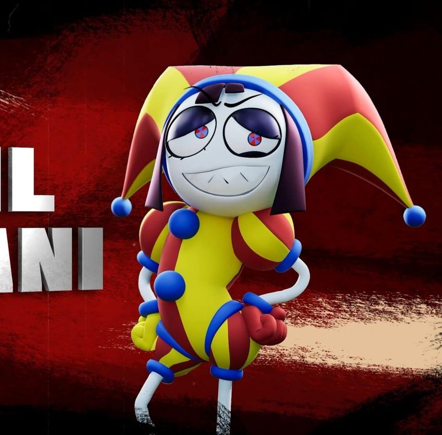 Pomni Malvada (El Asombroso Circo Digital)